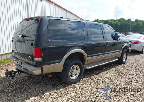 2000 Ford Excursion Limited from USA, damaged, VIN 1FMNU43S0YEC17010